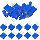 Buy 12 Values 60pcs 3296W Trimmer Potentiometer in Qatar | Precision Variable Resistors for Electronics Projects