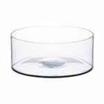 Glass Tank,(pneumatic Trough,300x150mm) حوض زجاجي مدور