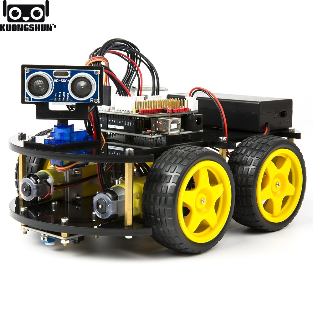 Kit Robot Smart Car Robot 4WD Full Kit SMARTQAT Kit Robot Smart Car Robot 4WD Full Kit SMARTQAT