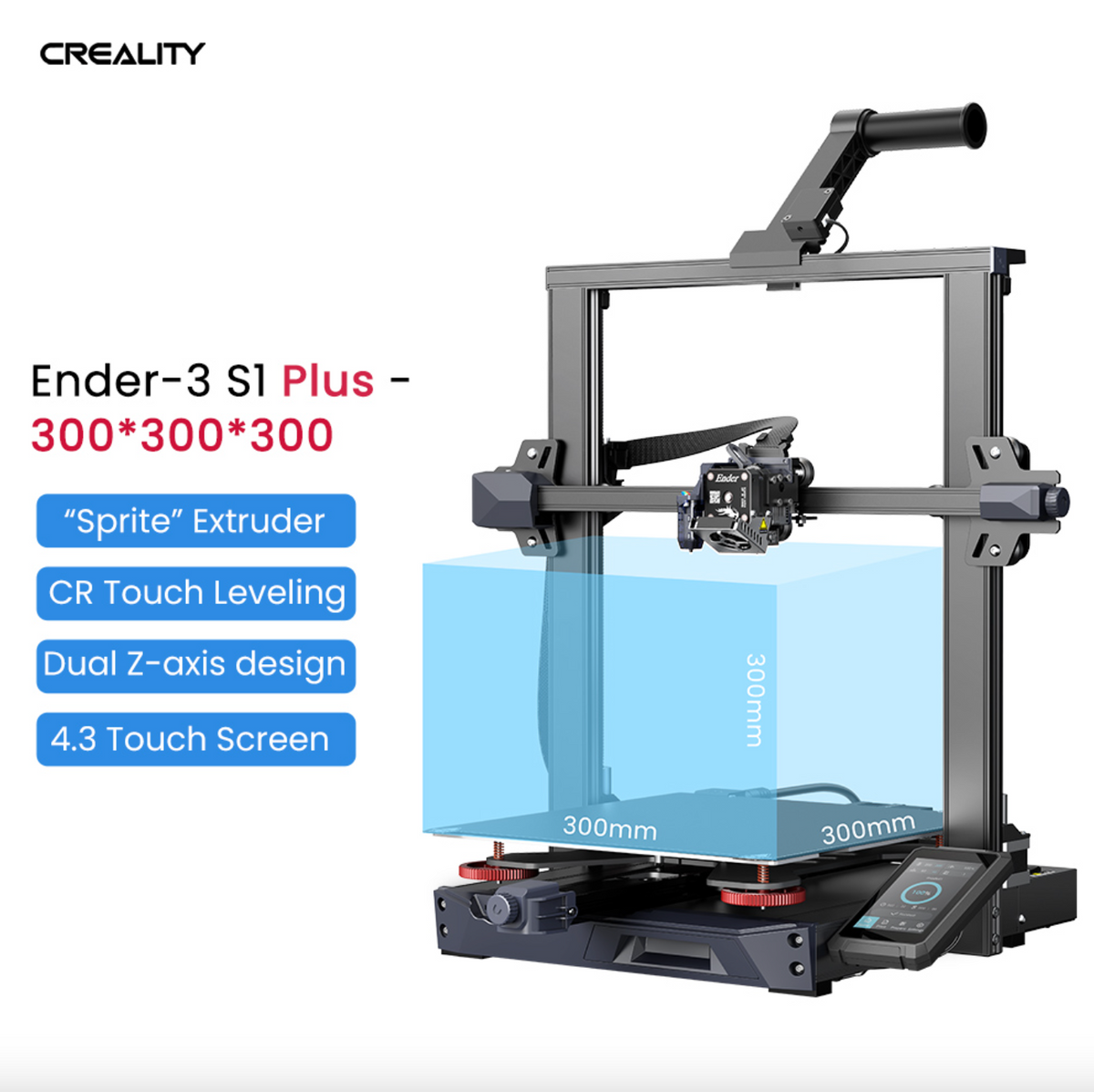 Ender 3 S1 Plus 3D Printer Qatar ProfessionalGrade 3D Printing