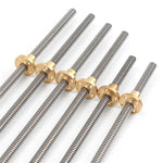 3D Printer Stainless Steel T8 Lead Screw With Nut