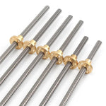 "3D Printer Stainless Steel T8 Lead Screw With Nut - Qatar | Premium Linear Motion Solution for Enhanced Printing Accuracy"