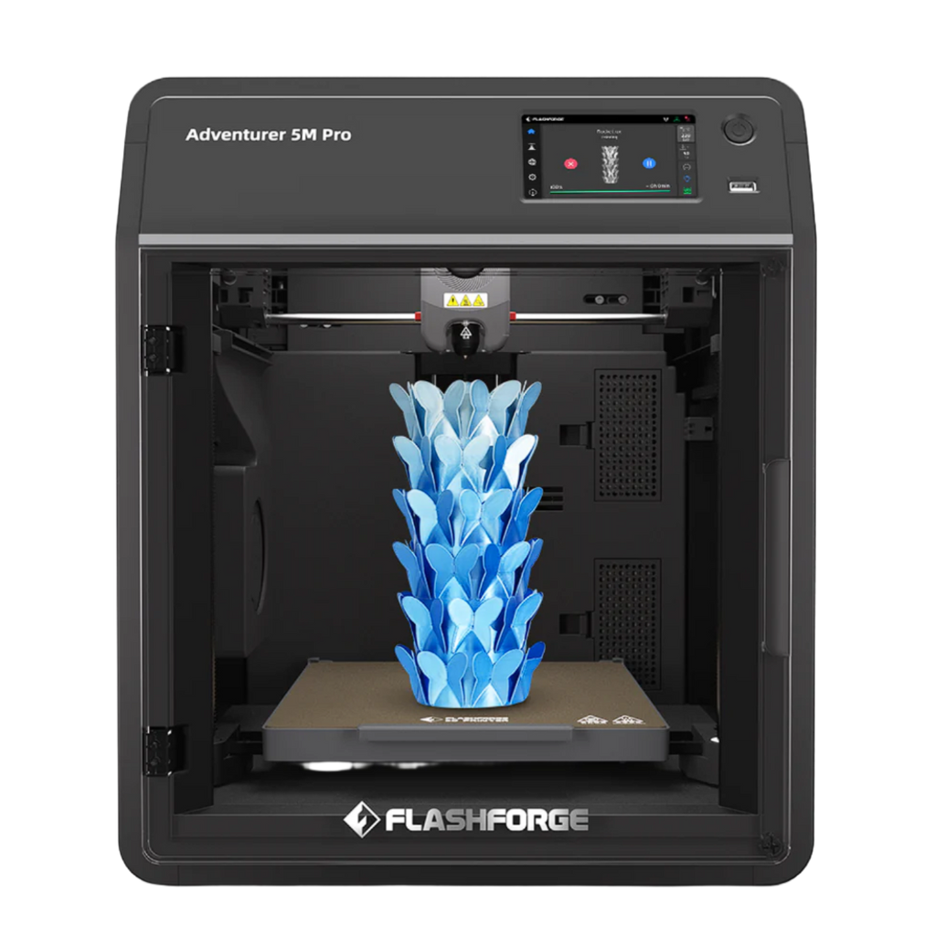 Flashforge Adventurer 5M Pro 3D Printer - Enclosed CoreXY, All-Metal, 220mm Build, US Seller