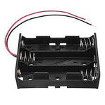 3 Section Plastic 18650 Battery Case - Secure and Convenient Battery Storage in Qatar