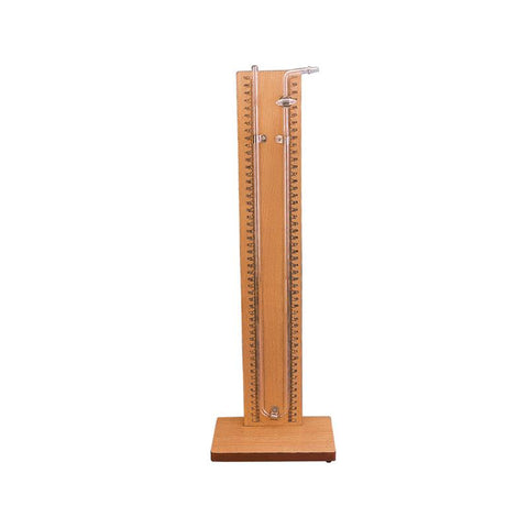 Manometer Glass Wooden Stand (U-shaped)