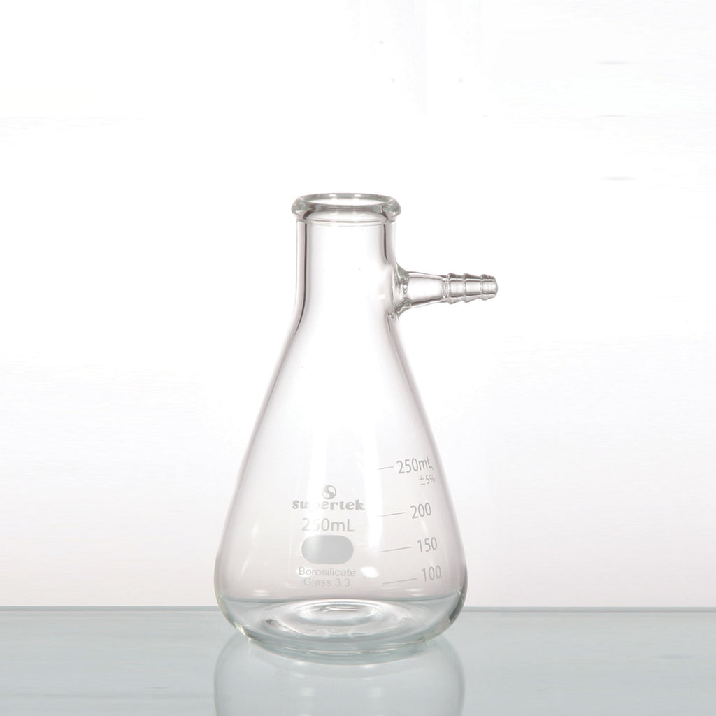 Conical flask with side hole – SMARTQAT