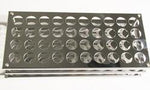Test Tube rack - Metal حامل انابيب اختبار معدني