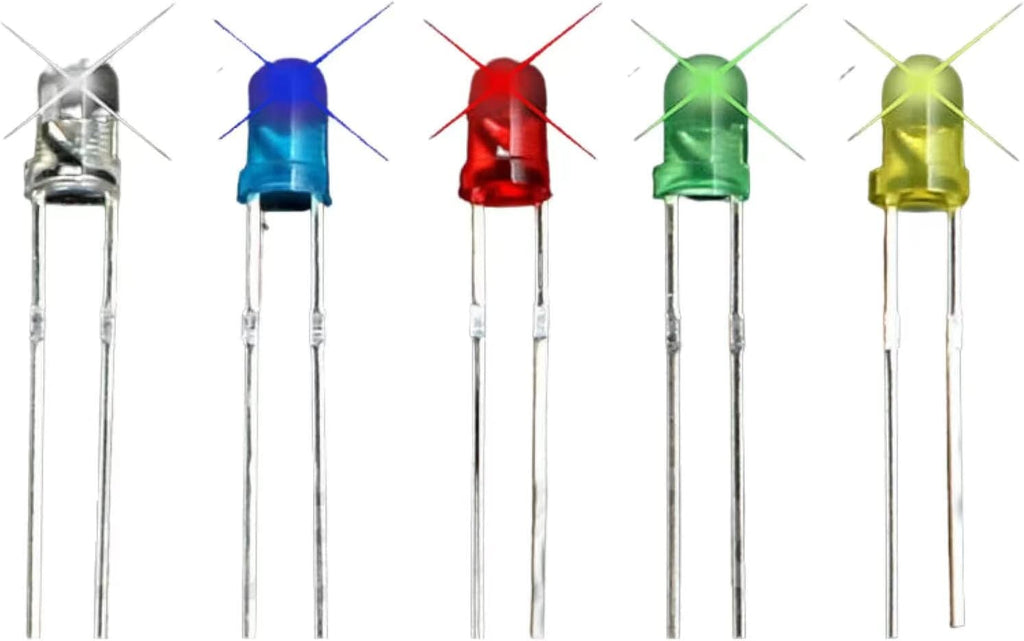 5 mm Leds 5 Colors 500pcs Box Kit – SMARTQAT