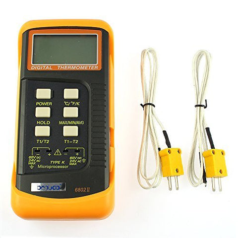 Digital Thermometer 6802 II (C/F/K) مقياس حرارة كلفن