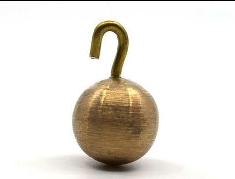 PENDULUM Bobs , Brass 19mm (WITH HANGER) كرة بـحامل للبندليوم