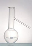 Round flask with side hole 250 ml دورق زجاجي بفتحة جانبية