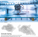 Compression Spring for Extruder z-Axis Platform spring