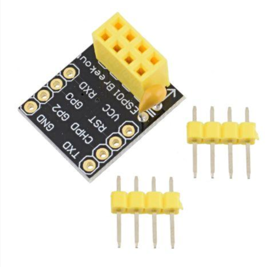 ESP8266-01 Breadboard Adapter – SMARTQAT