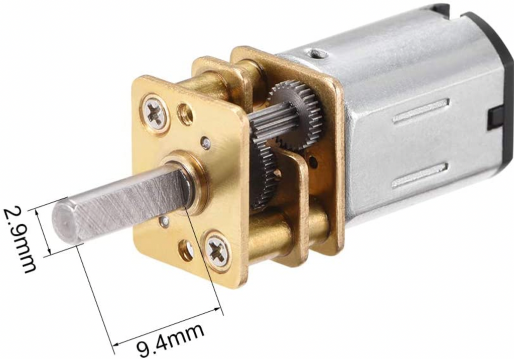 N20 Motor Rpm 12mm N20 motor kit (300 RPM) – SMARTQAT