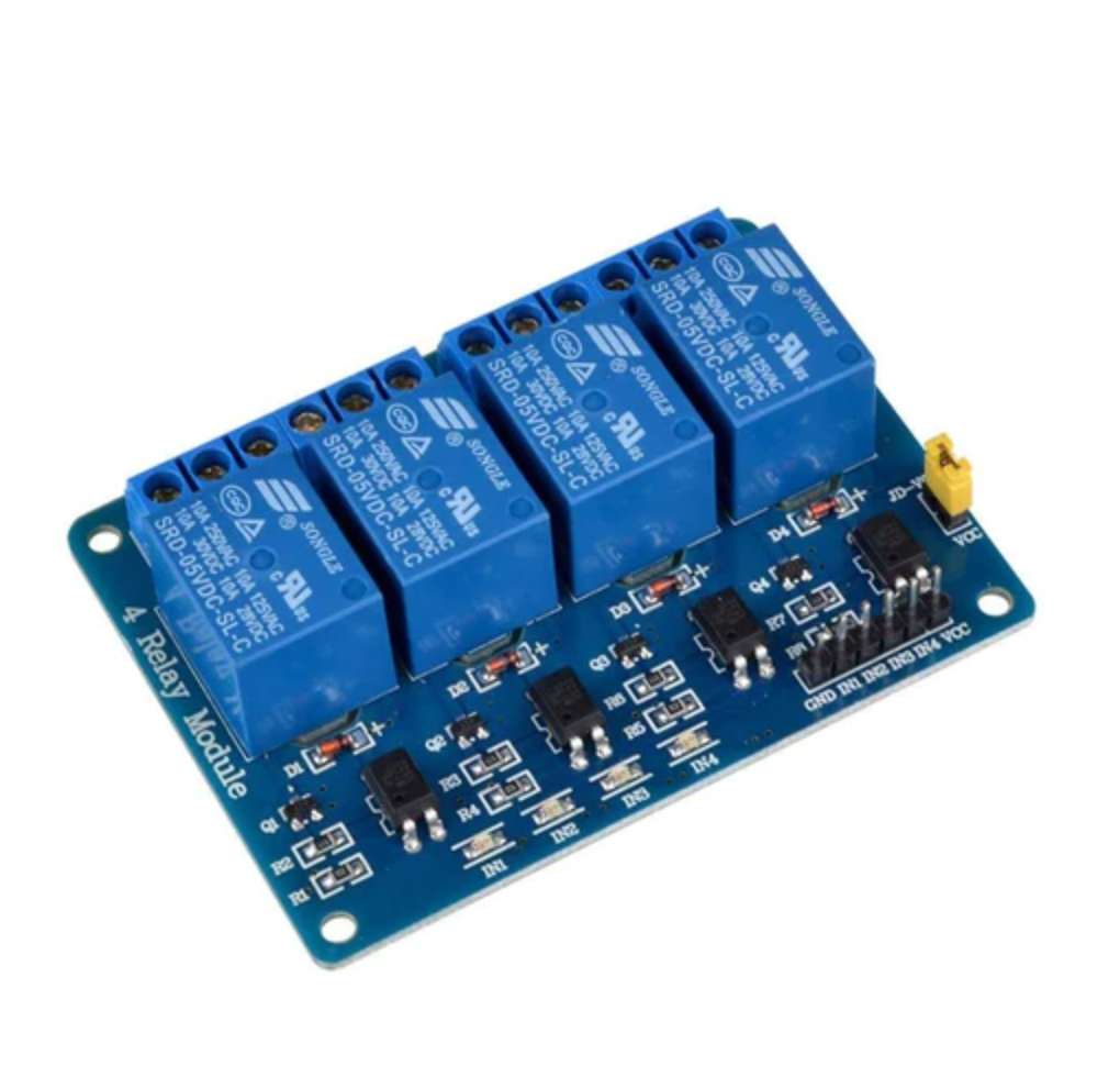 4 Channel Relay Module 5V – SMARTQAT