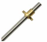 Lead-screw with Brass Nut 8mm 550mm