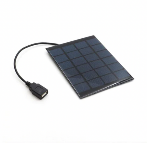 5V 330mA Solar Panel (142X88mm) - USB output