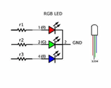 RGB LED Common Cathode (3 Pack)