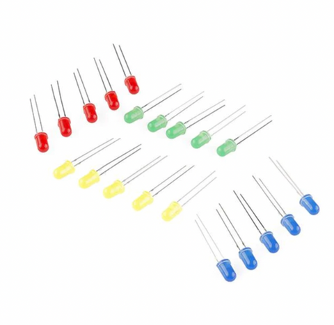 LED Kit - (4 colors, 5 pieces each)