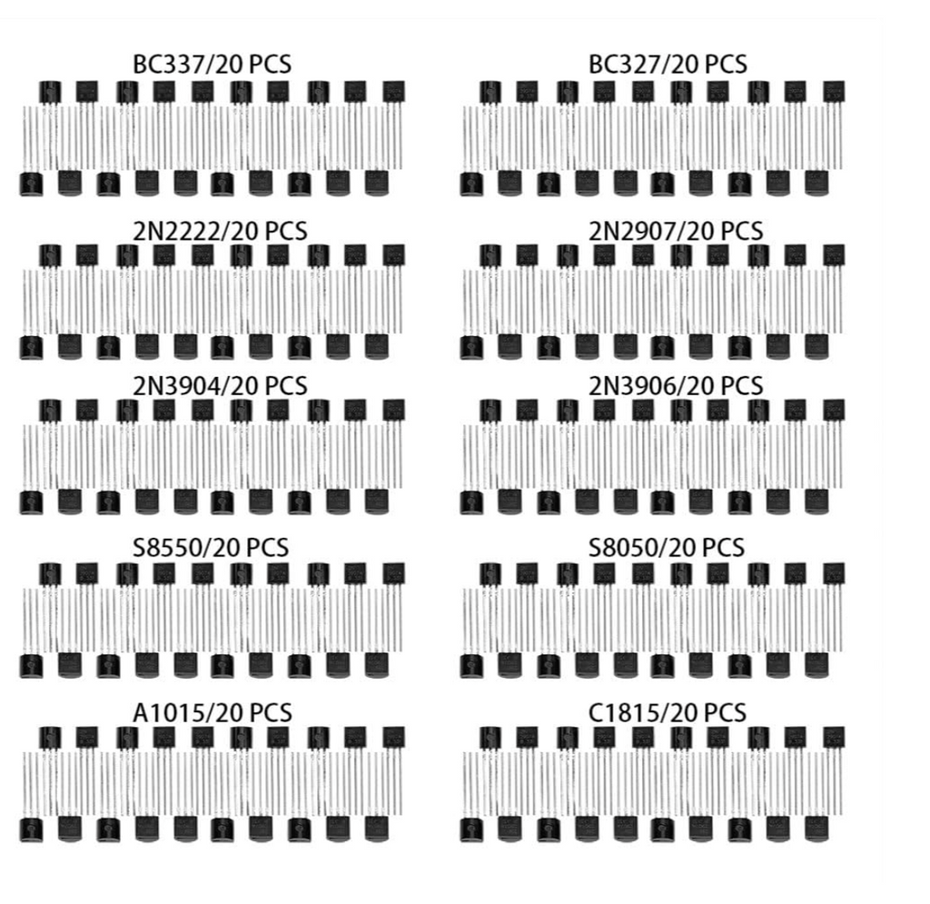 Kit 10 Transistor NPN 2N2222A - 40V, 600mA, In Bustina Antistatica - Foto 9