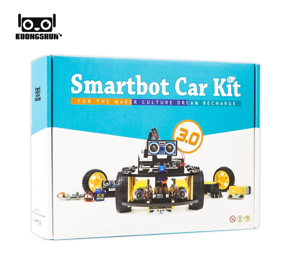 Kit robot Smart car robot 4WD Full kit – SMARTQAT