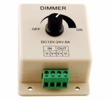 Adjustable Manual Knob Dimmer Switches For Single LED Strip