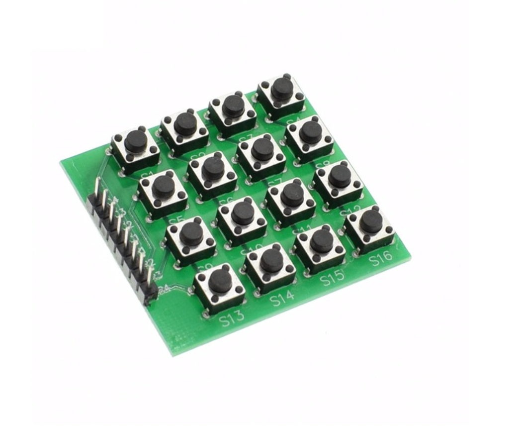4×4 Matrix 16 Keypad Keyboard Module – SMARTQAT