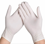 Gloves Disposable Latex (100ps)