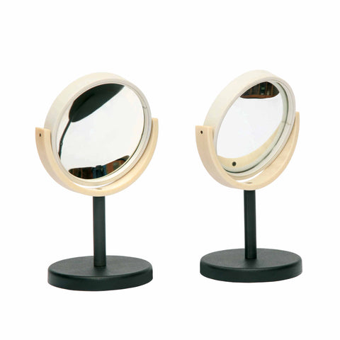 Concave Mirror, With Base Diam 9.5cm مرآة مقعرة مع قاعدة