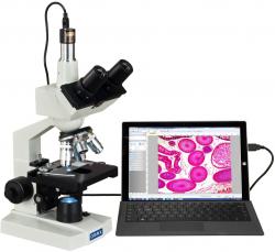 Microscope 50-2500x with digital camera 5Mpx
