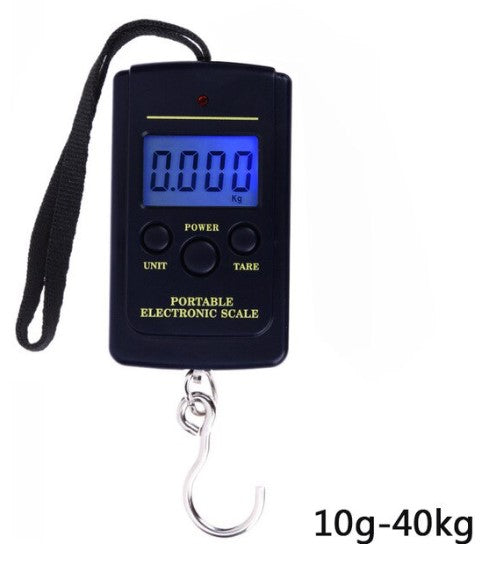 Digital spring scale (portable electronic scale 40KG) ميزان زنبركي ...
